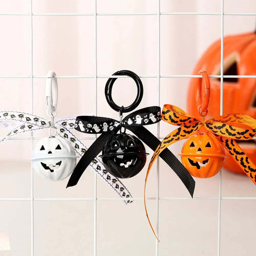 Halloween Pumpkin Bell Pendant