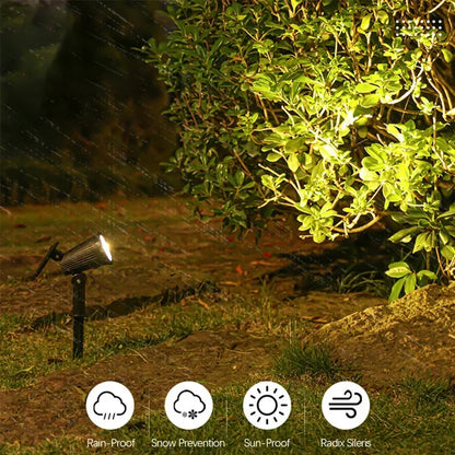 Outdoor LED Solar SpotLight