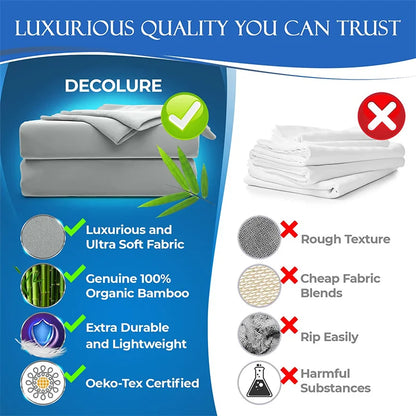 Luxury 100% Bamboo Bed Sheet Set