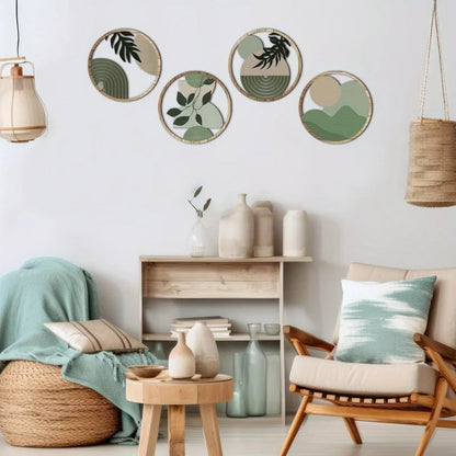 4 Bohemian Wall Decor & Art Set