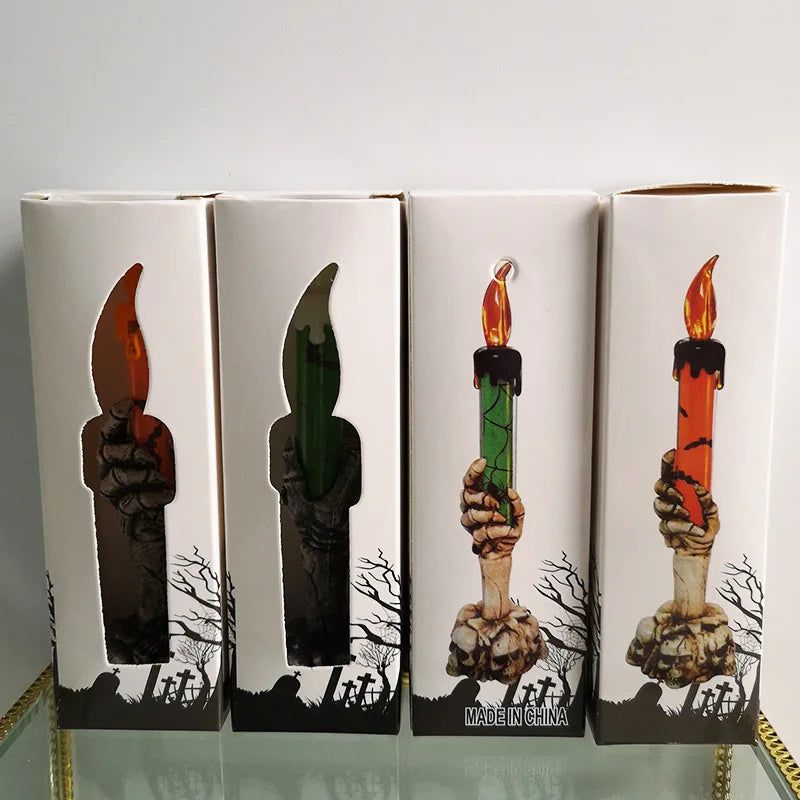 Halloween Skeletons Ghost Party Candles