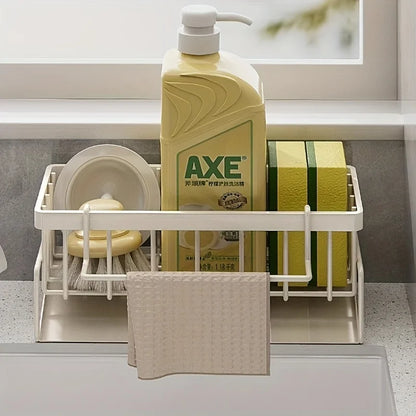 Kitchen sink storage rack