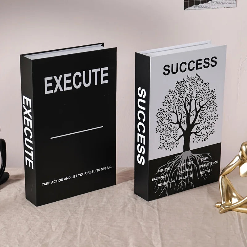 Set of 3 Inspirational Desk Decor Books