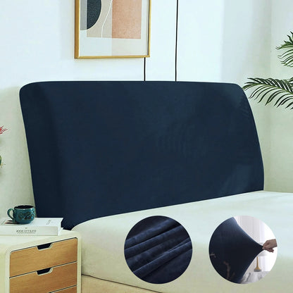 Velvet Bed Headboard Cover