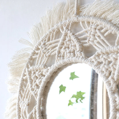 Macrame Mirror Wall Decorations