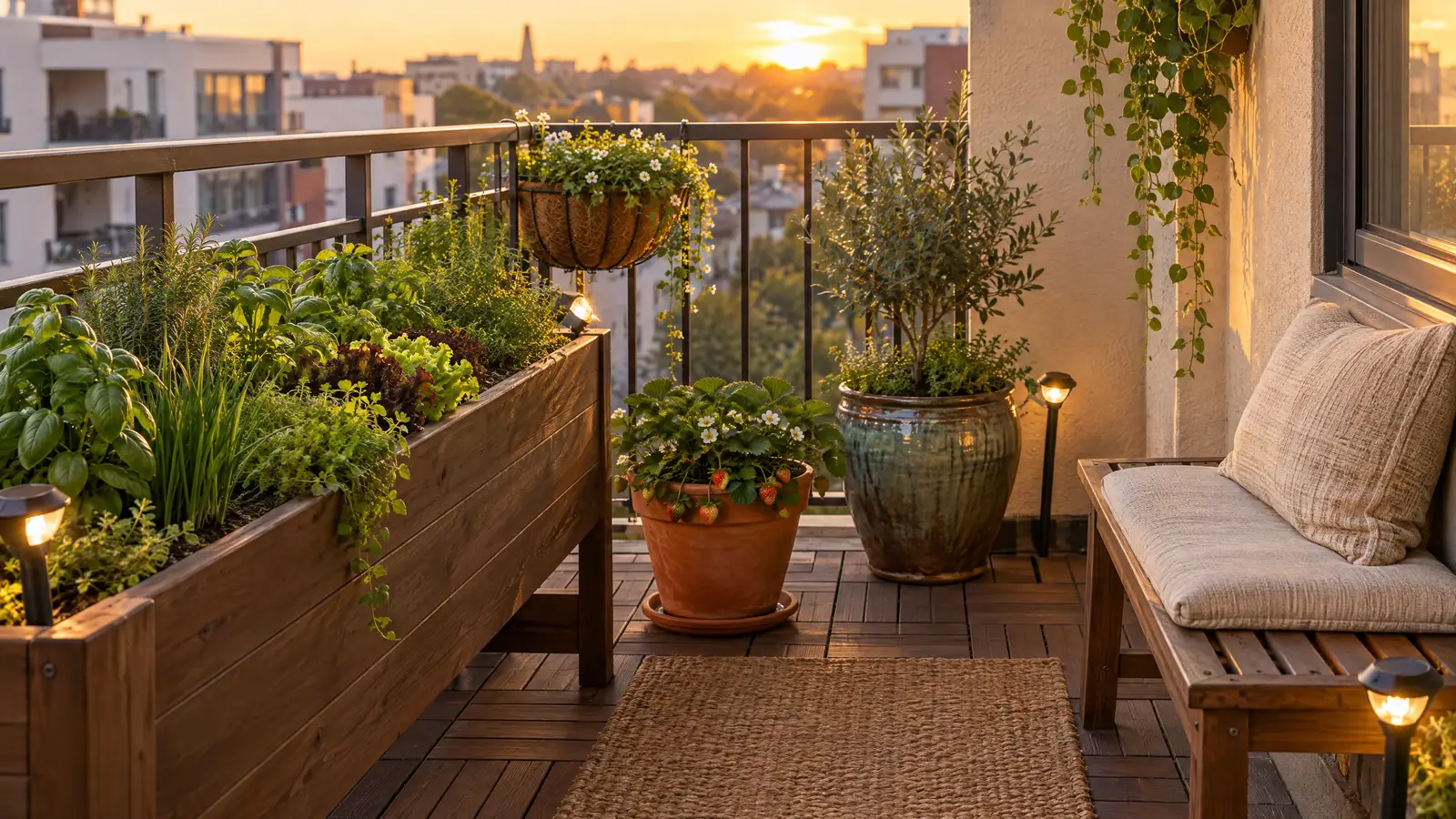 Balcony Garden Plan for Small Spaces