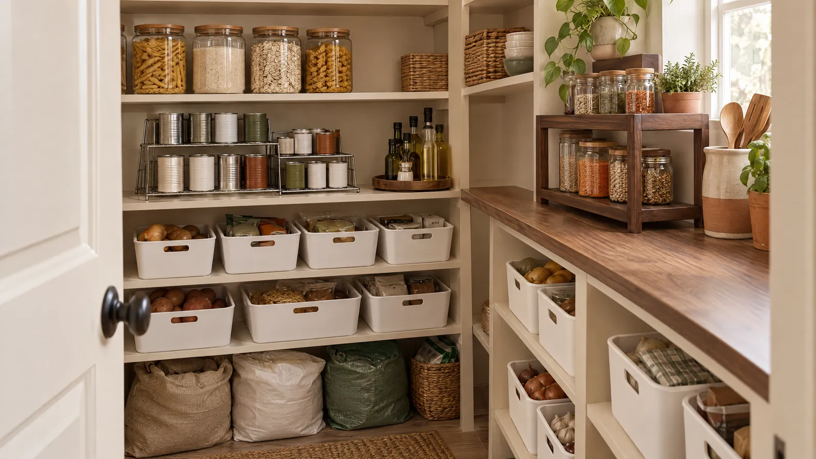 Pantry Organization on a Budget
