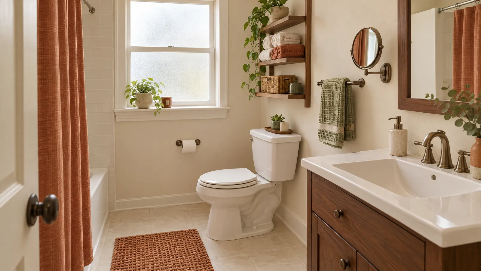 How to Make a Small Bathroom Work