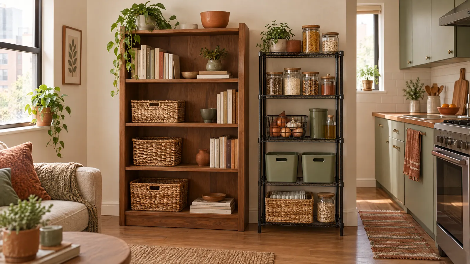 Wood vs Metal Shelving